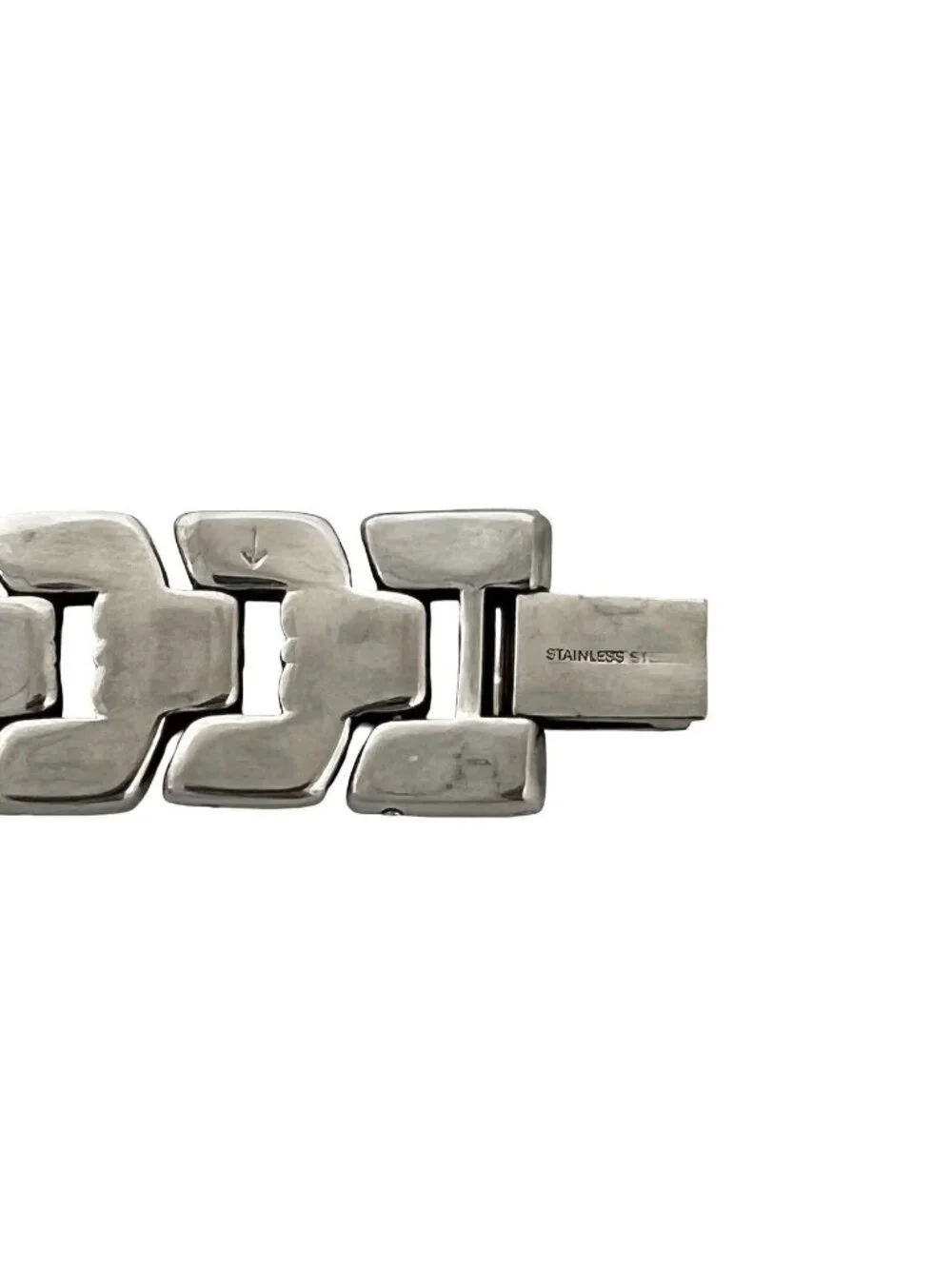 Fendi Vintage Stainless Quartz Watch Wrist Silver Gold
